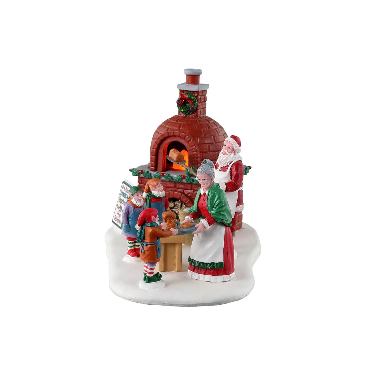 LEMAX Mrs. Claus' Gingerbread Bake, Battery Operated (4.5V) #34086
